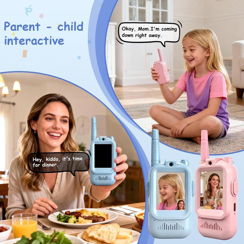 Kid's Camera Walkie Talkie Set