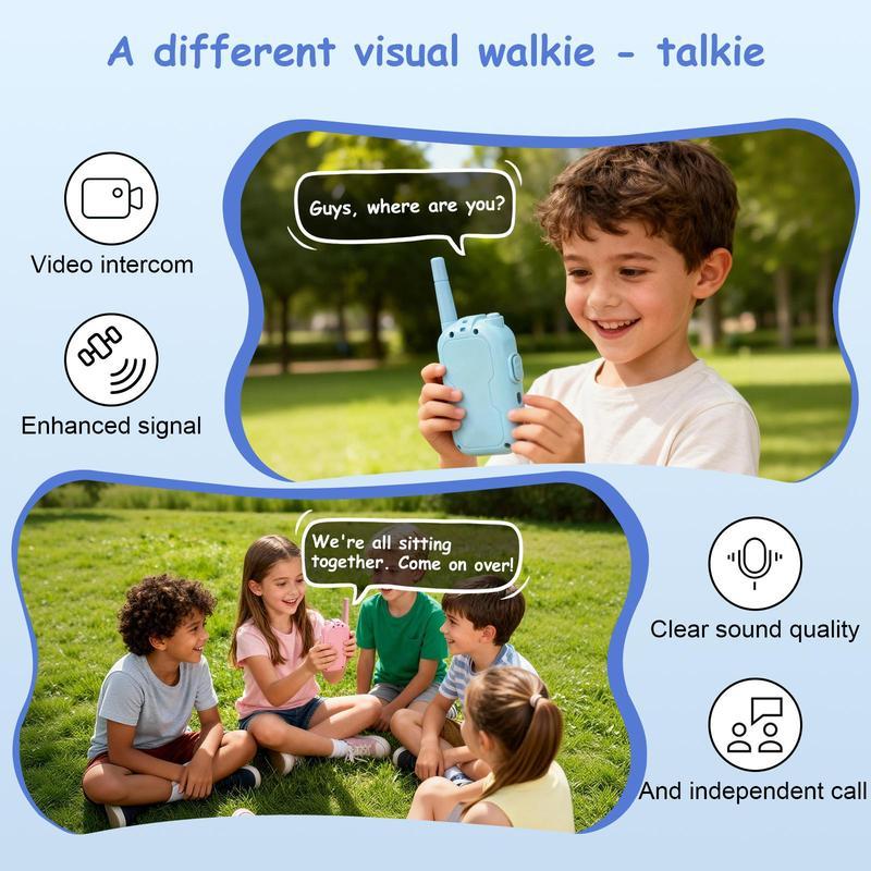 Kid's Camera Walkie Talkie Set