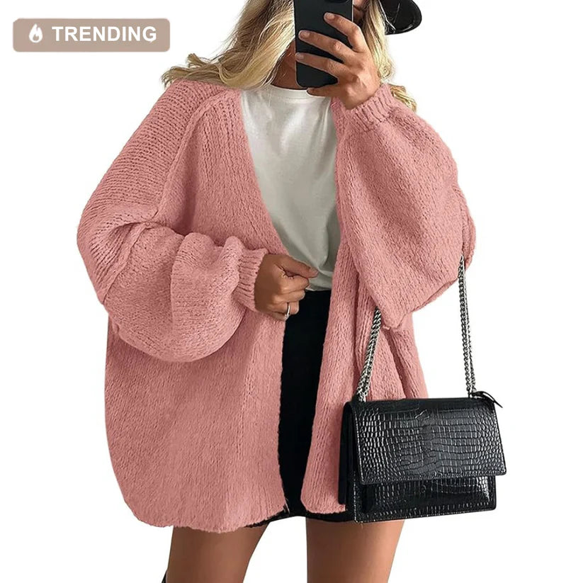 Oversized Cardigan Sweater