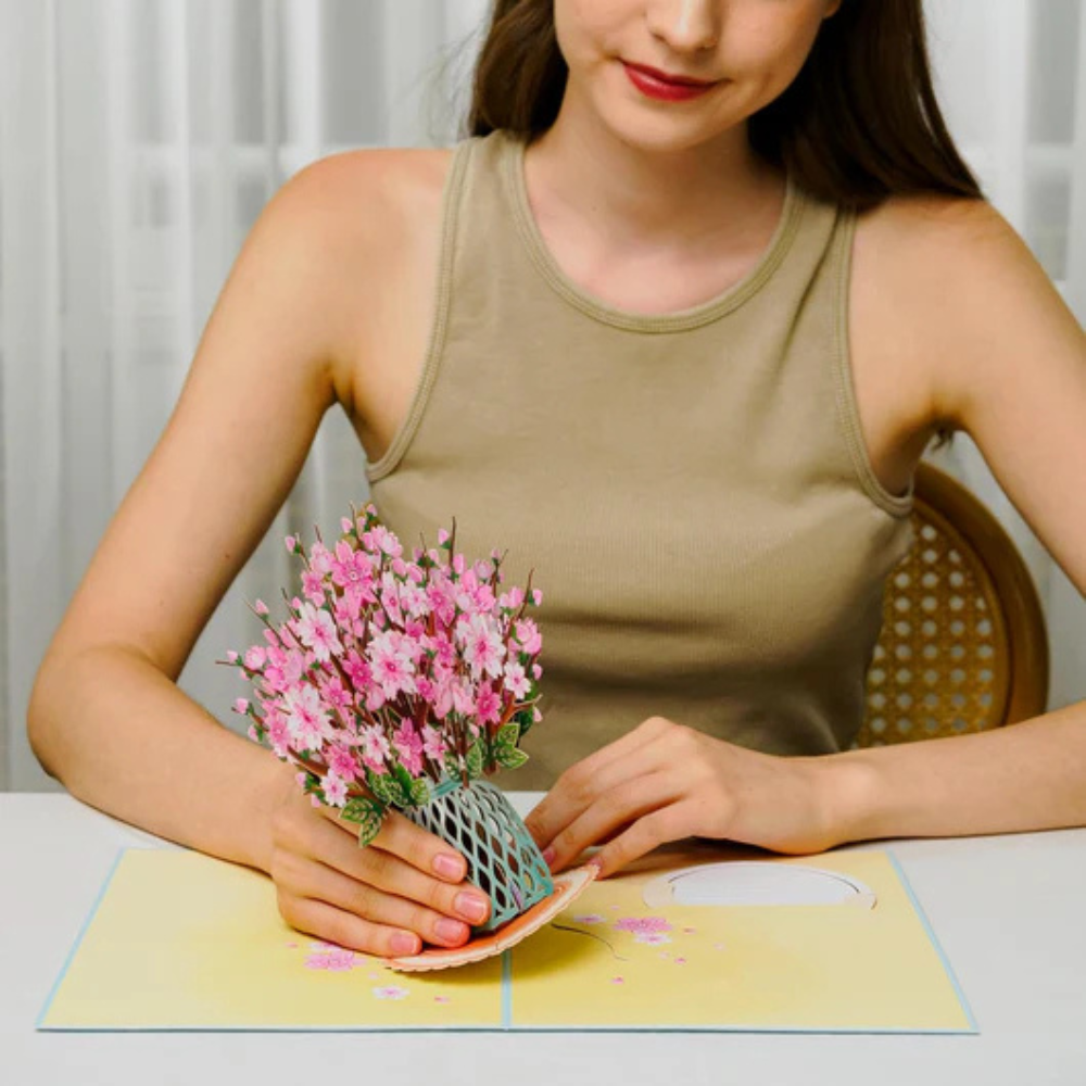 Valentines Interactive Flower Card