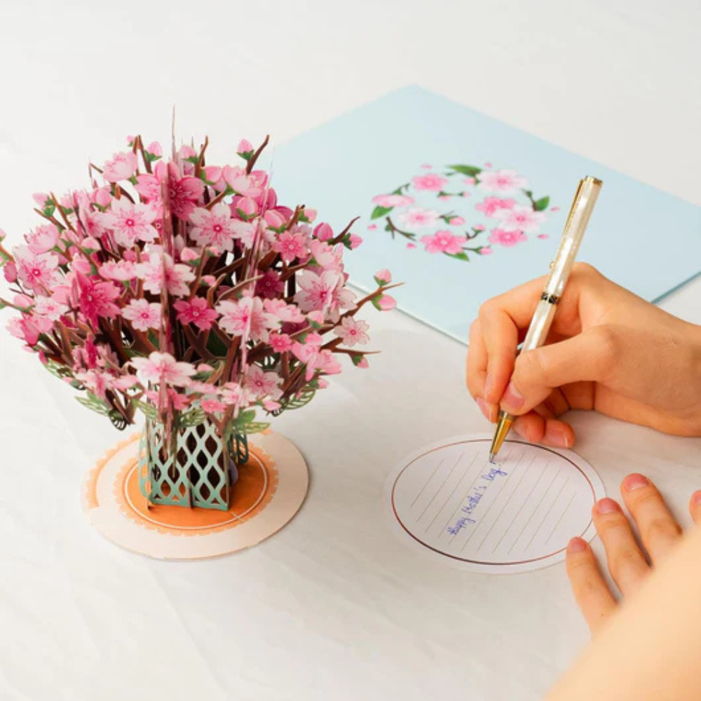 Valentines Interactive Flower Card