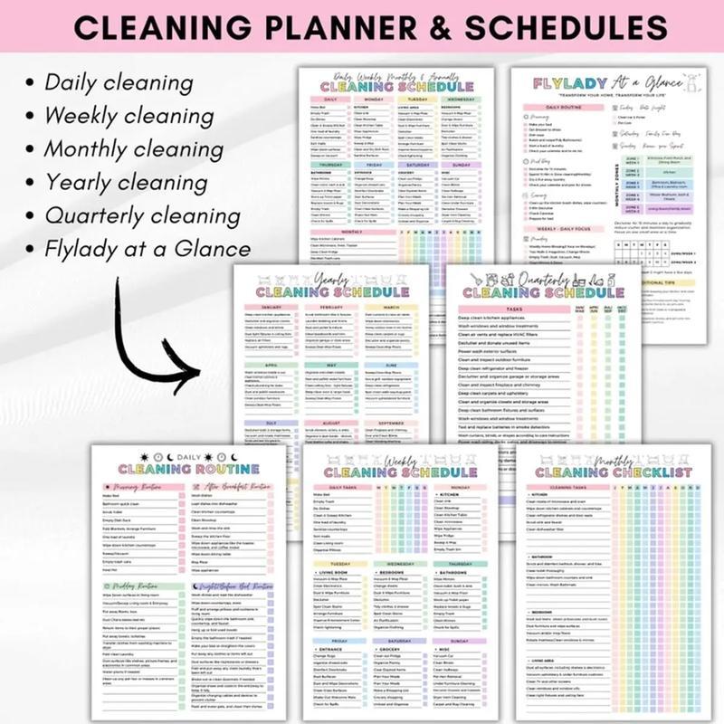 ADHD Cleaning Schedule & Planner