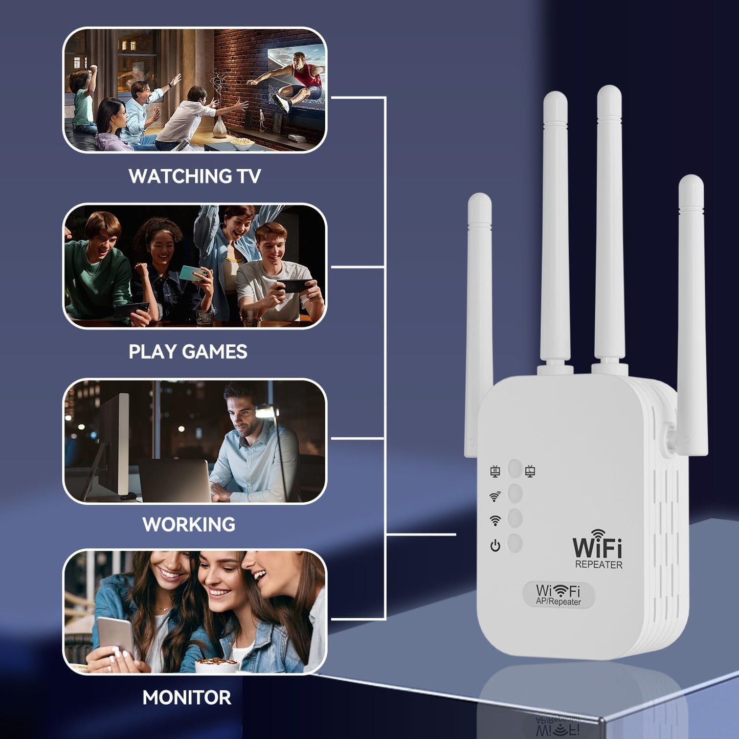 Wifi Lightning Extending Transmitter