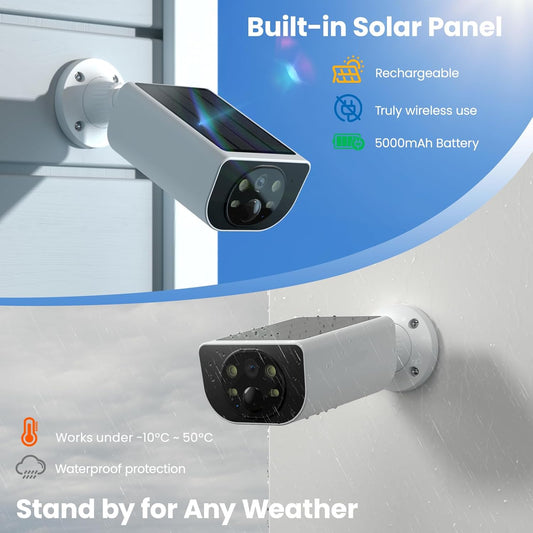 Smart Solar WIFI Security Camera