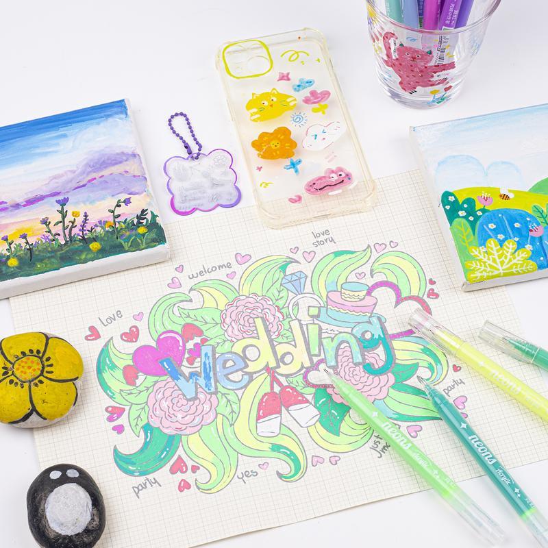 The Acrylic Gel Pen Set