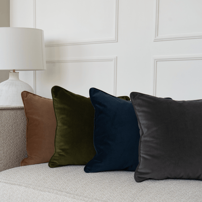 Velvet Indigo Toss Cushion - LndmarkClub USA