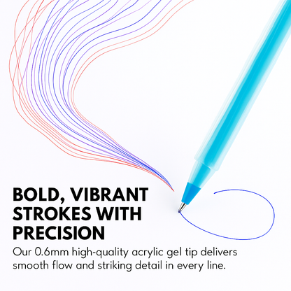 The Acrylic Gel Pen Set