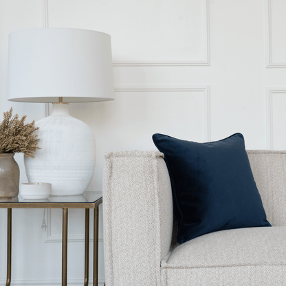 Velvet Indigo Toss Cushion - LndmarkClub USA