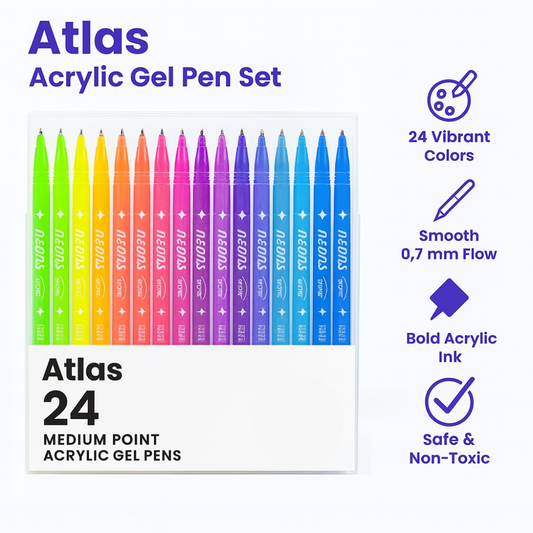 The Acrylic Gel Pen Set