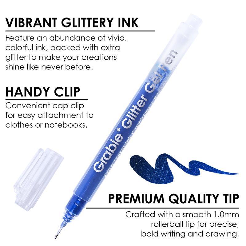 Erasable Glitter Gel Pen Set