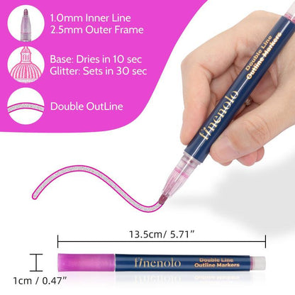 The Glittler Shimmer Pen Set