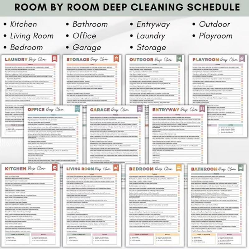 ADHD Cleaning Schedule & Planner