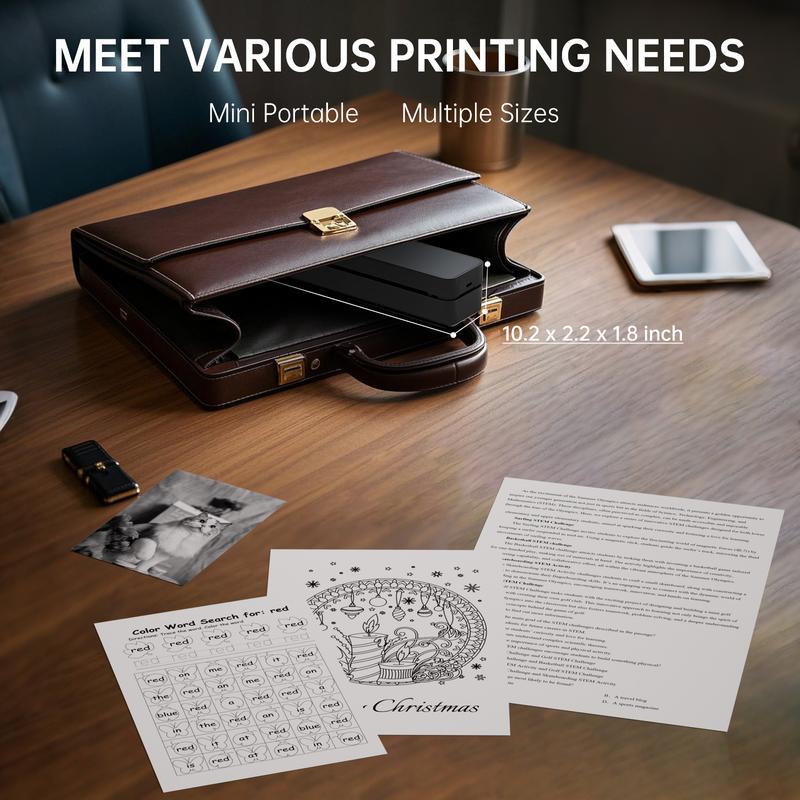 Inkless Portable Printer