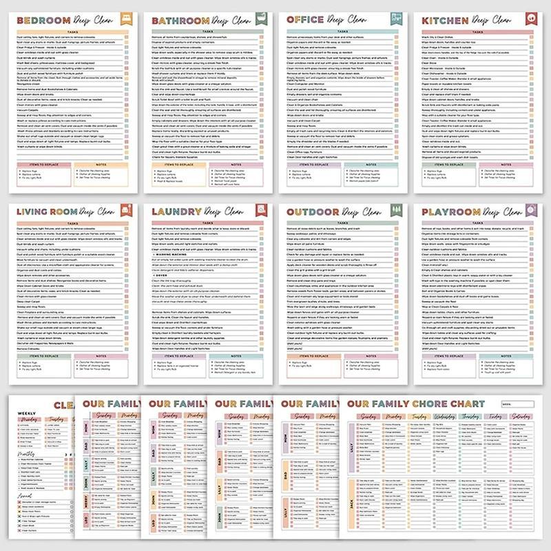 ADHD Cleaning Schedule & Planner