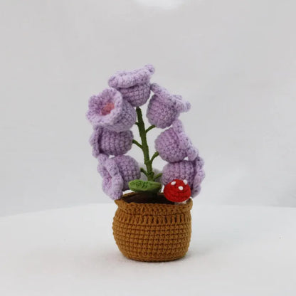 Hand Knitted LED Flower Bouquet