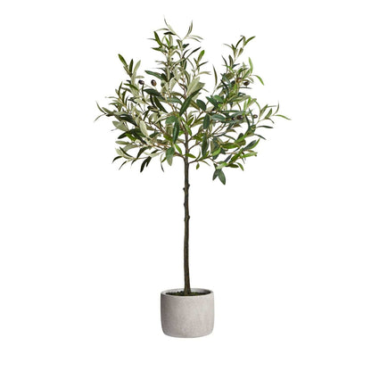 Artificial Potted Mini Olive Tree - LndmarkClub USA