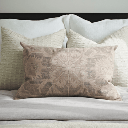 Warm Grain Linen Pillow - LndmarkClub USA