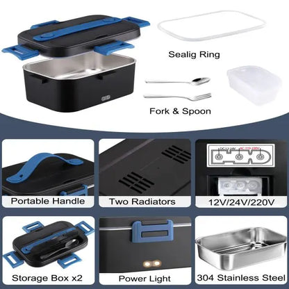 Atlas 360HeatBox® Cordless Self-Heating Lunchbox